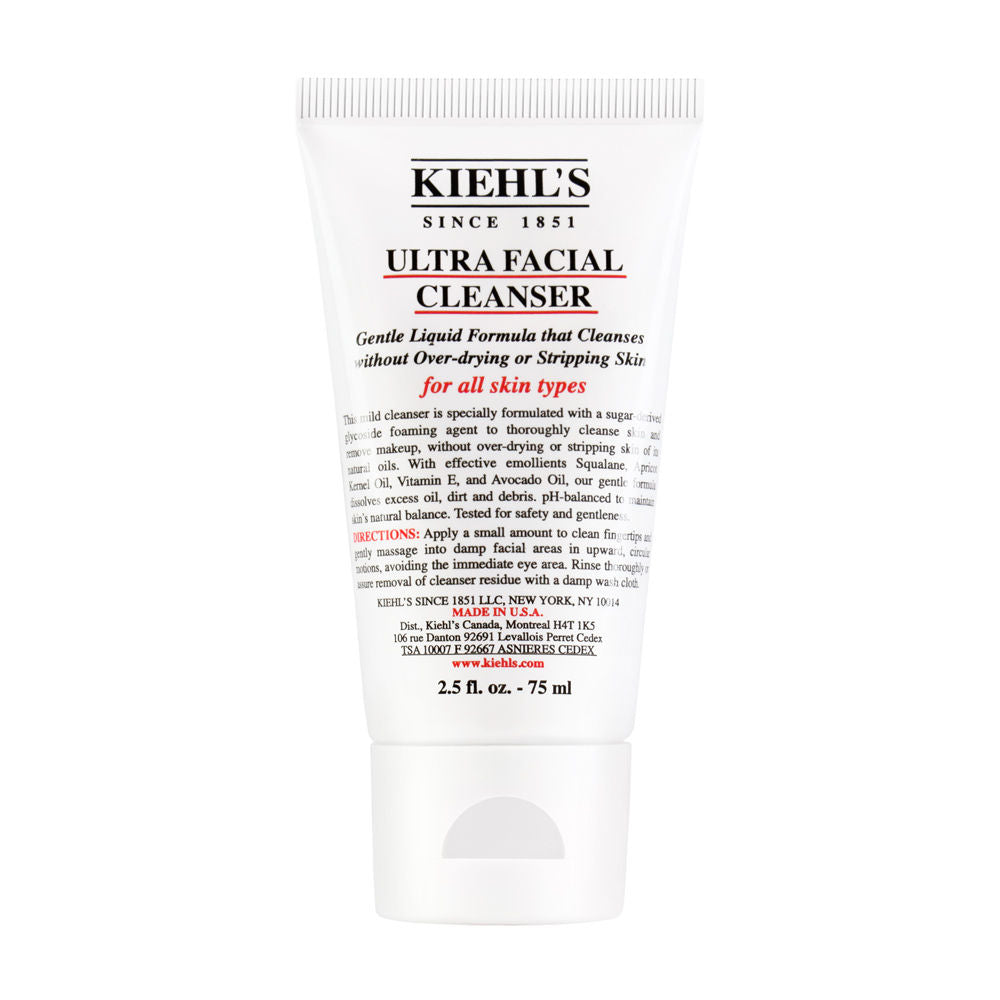 Kiehl's Ultra Facial Cleanser Gentle Non Stripping With Squalane
