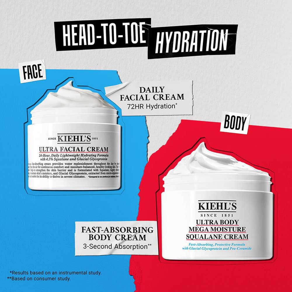 Kiehl's Ultra Body Mega Moisture Squalane Cream