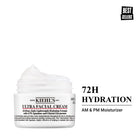 Kiehl's Ultra Facial Cream With 72 Hour Hydration - Moisturizer For Softer, Hydrated Skin