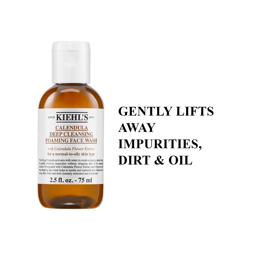 Kiehl's Calendula Deep Cleansing Foaming Face Wash With Glycerin