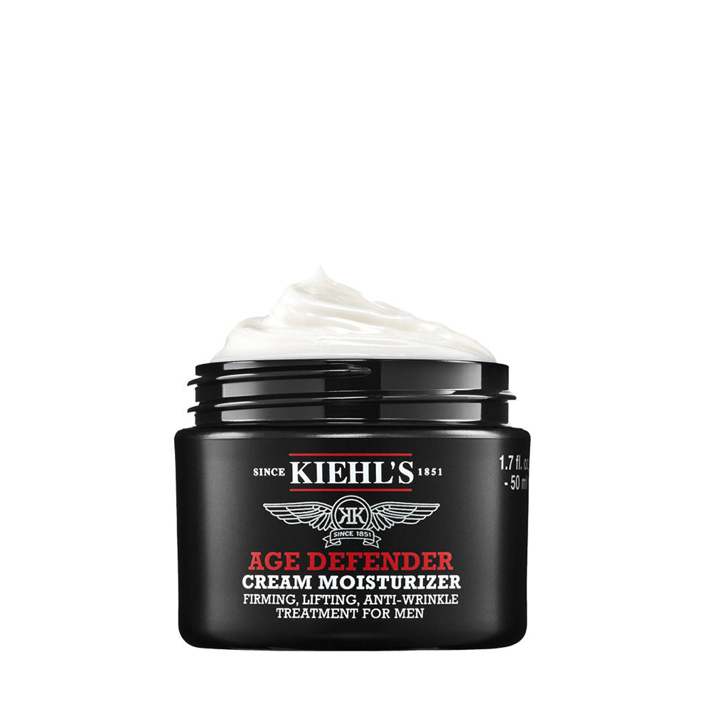 Kiehl's Age Defender Moisturizer Cream for Men With Caffeine & Linseed Extract(50 ml)