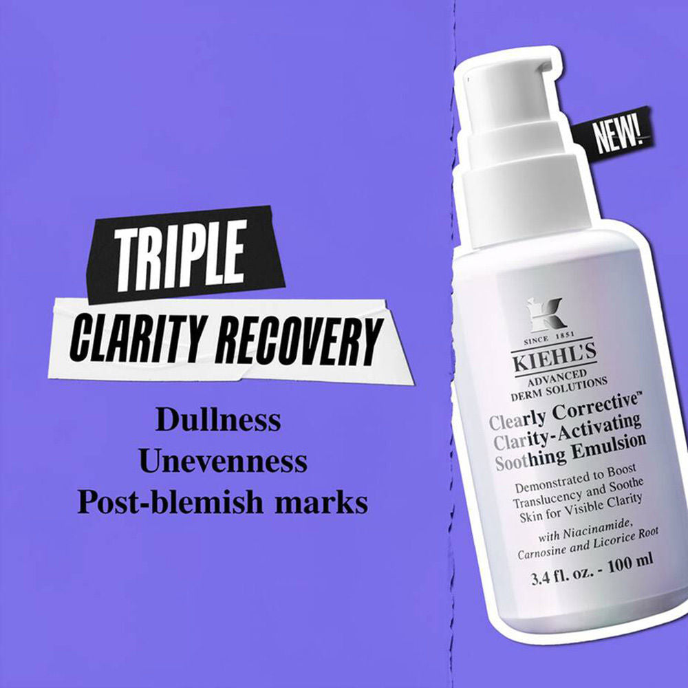公式サイト購入KIEHL'S Clearly Corrective 100ml Kiehl's Clearly Corrective Clarity Activating Emulsion – Kiehls India