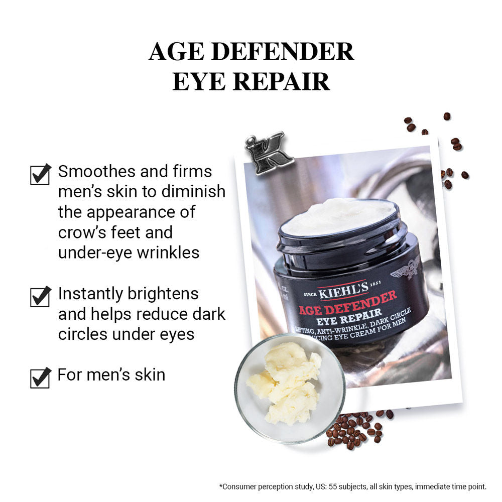 Kiehl's Age Defender Eye Repair Cream For Men