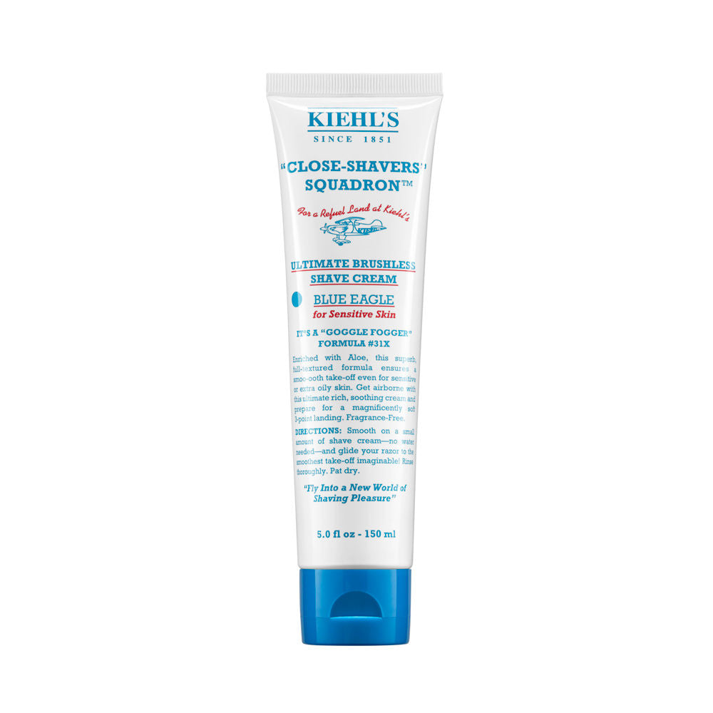 Kiehl's Ultimate Brushless Shave Cream - White Eagle With Menthol and Camphor