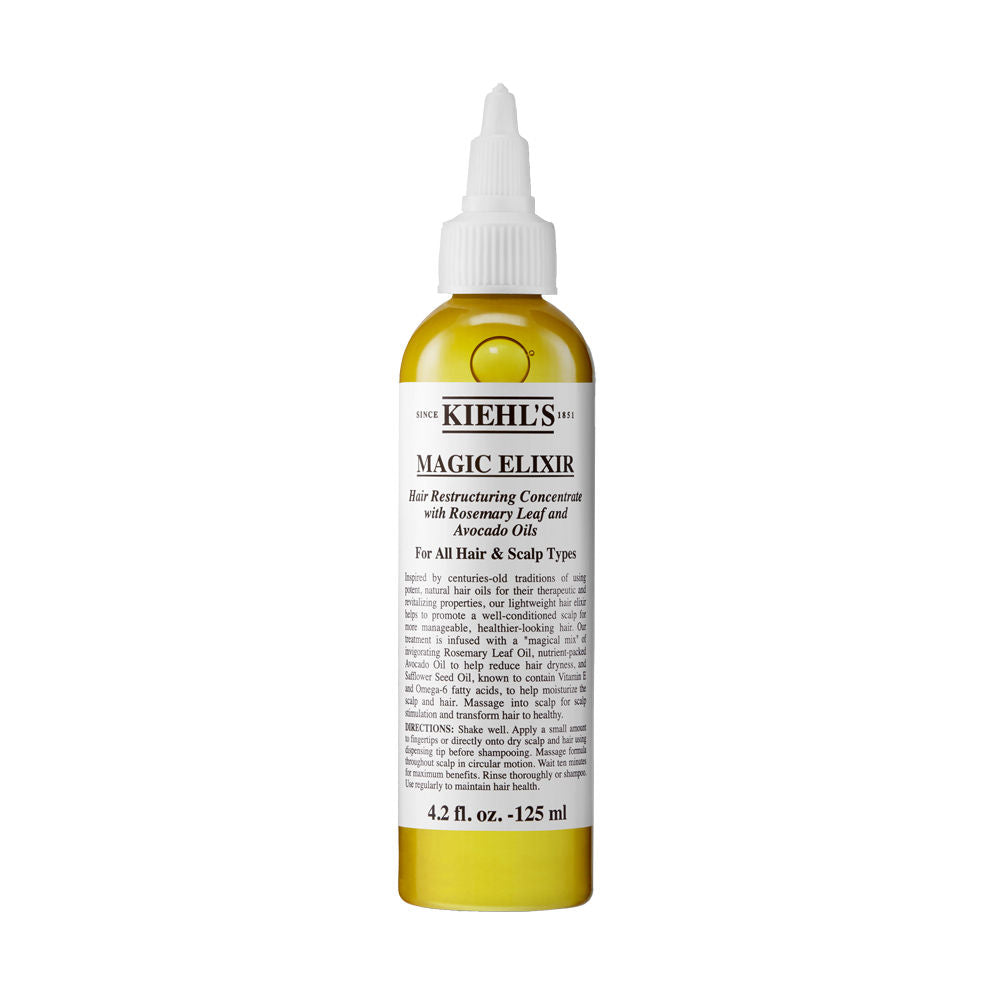 Kiehl's Magic Elixir Hair Restructuring Concentrate With Rosemary Leaf And Avocado Oils