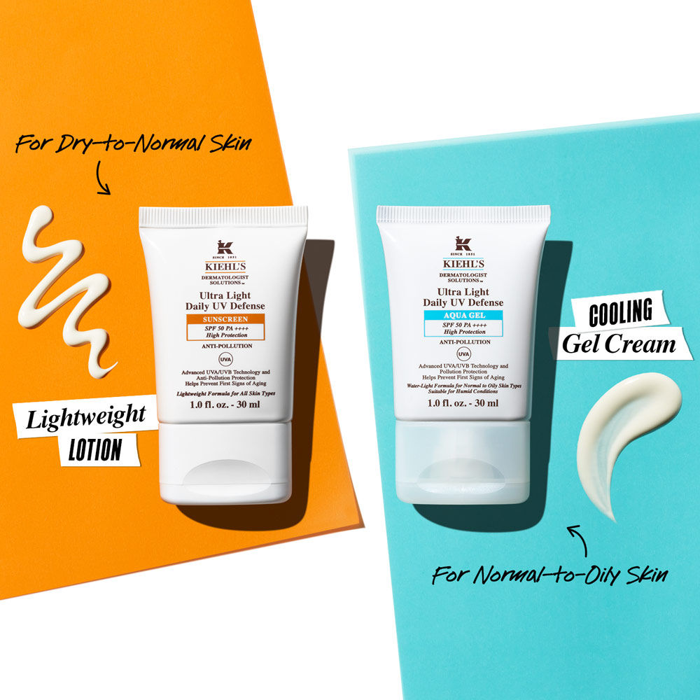 Kiehls Ultra-Light Daily UV Defense SPF 50 PA++++ Sunscreen With Anti-Pollution