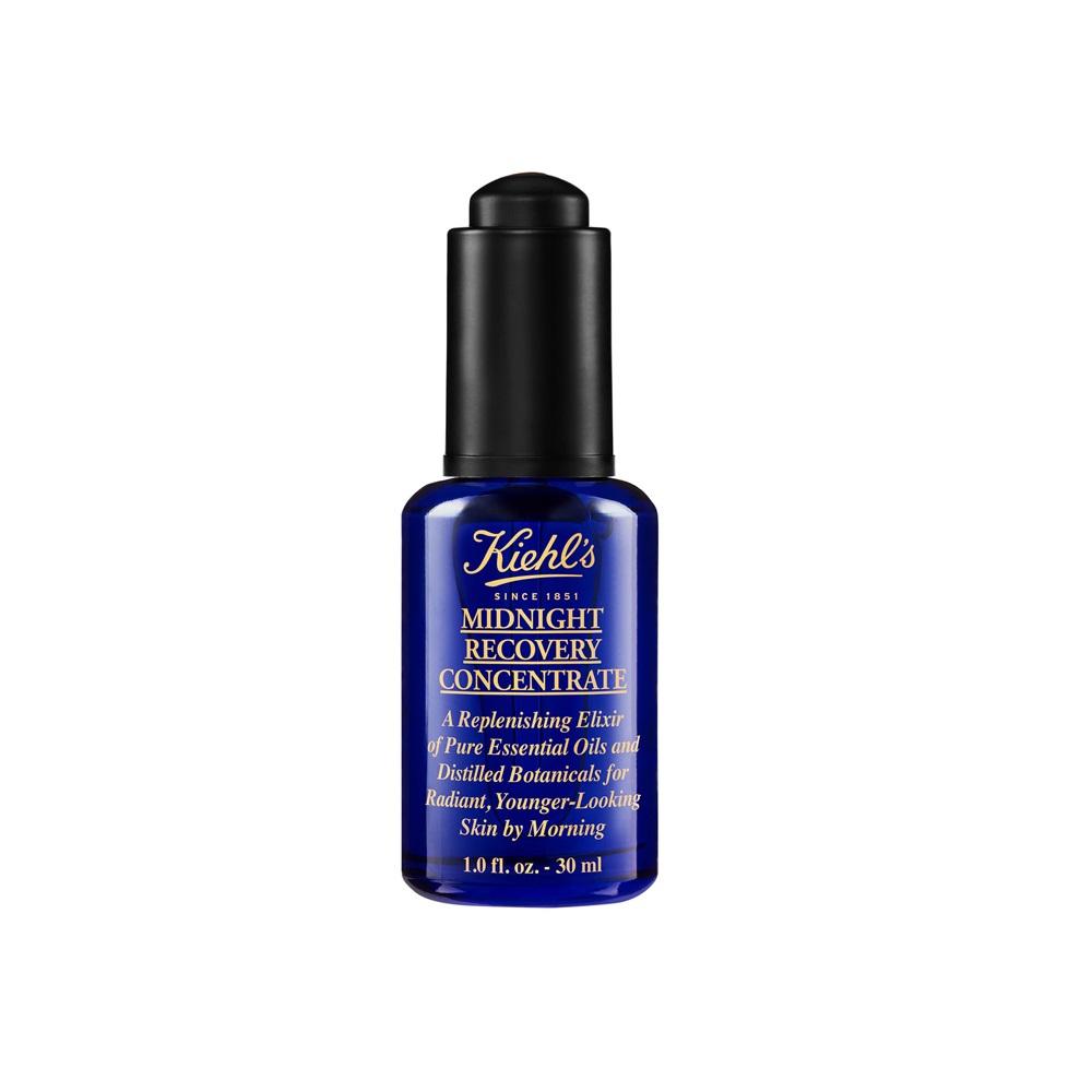 Kiehl's Midnight Recovery Concentrate Serum With Botanical Oil Blend For Radiant Skin