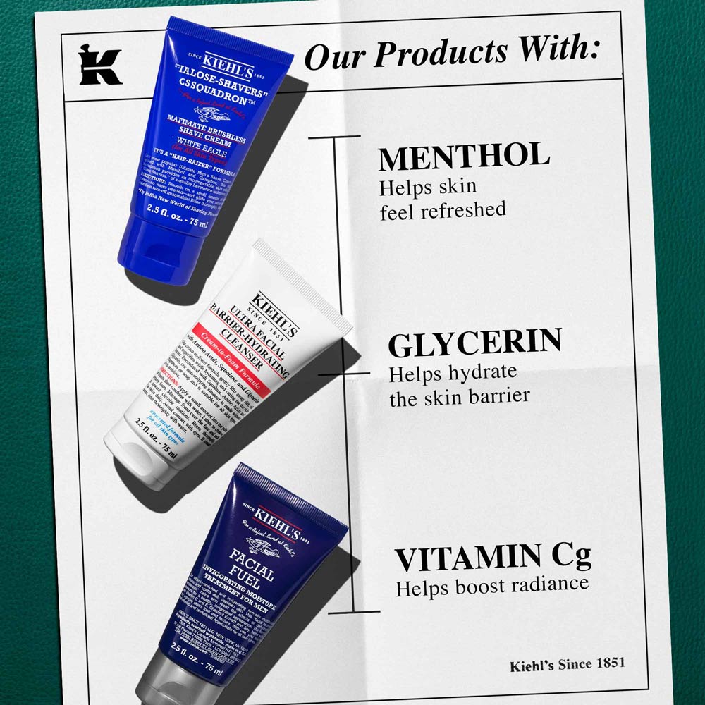 Kiehl's Shave It Off & Take Off Set