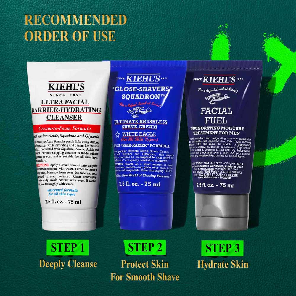 Kiehl's Shave It Off & Take Off Set