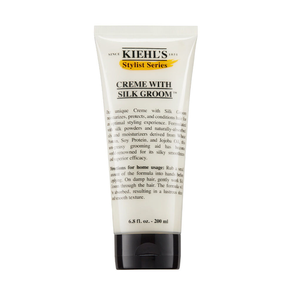 Kiehl's Creme With Silk Groom, Non-greasy Hair Styling Cream