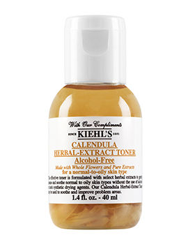 Free Kiehl's Calendula Herbal Extract Alcohol - Free Toner Deluxe (40ml)