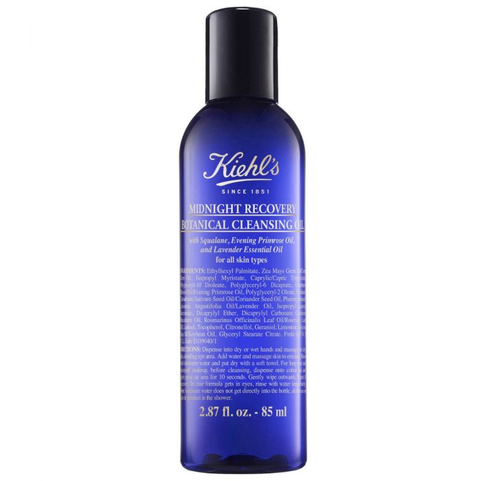 Kiehl's Midnight Recovery Botanical Cleansing Oil- Face Cleanser